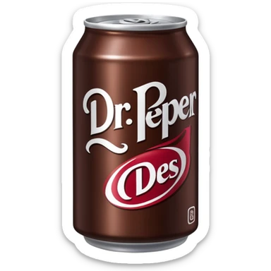 dr pepper sticker