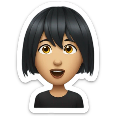 Loreen singing at Eurovision sticker