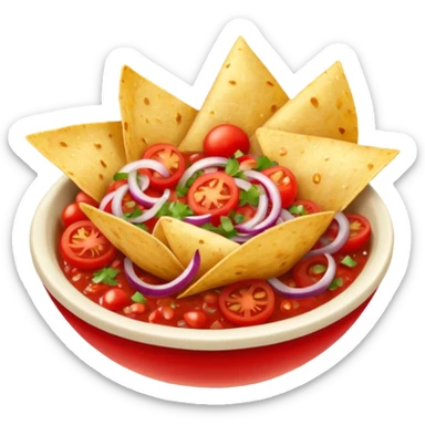 Chips and salsa sticker
