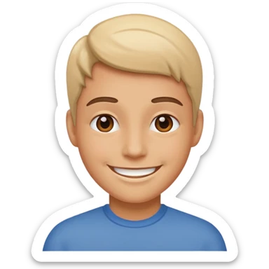 now i know emoji o f a person sticker