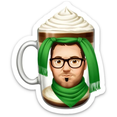 Irish Coffee sticker