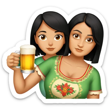 Cerveza Drinker sticker