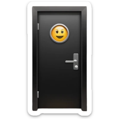 hotel room door modern hallway with spot light up sticker