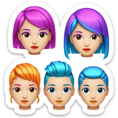 AI Hairstyles sticker