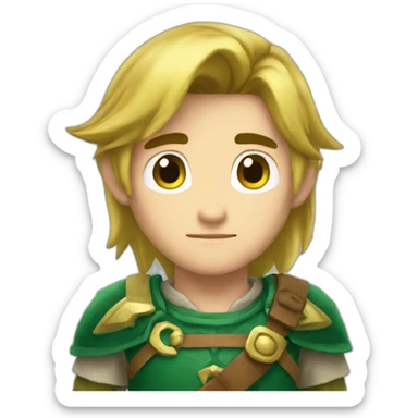 link from tears of the kingdom sticker