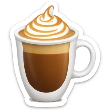 Latte sticker