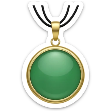 jade pendant sticker