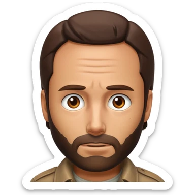 Rick Grimes sticker