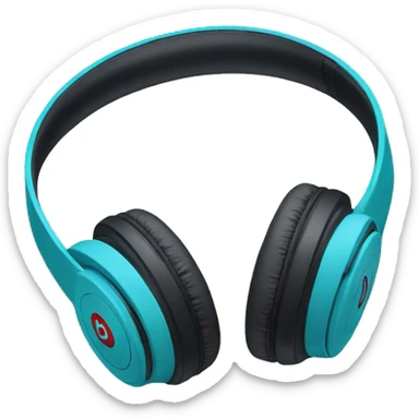 Beats headphones  sticker