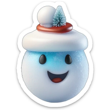 frosty sticker