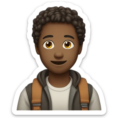 male siblings sticker