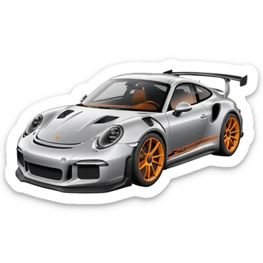 Porsche 911 gt3 RS sticker