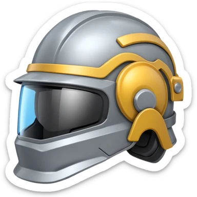 building helmet sticker