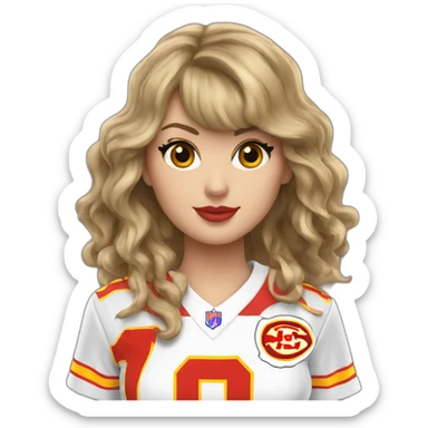 taylor-swift-chiefs sticker