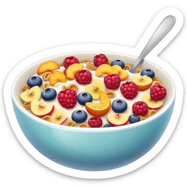 Cereal Fruit Flavour sticker