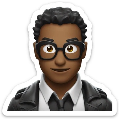 spider-man symbiote sticker