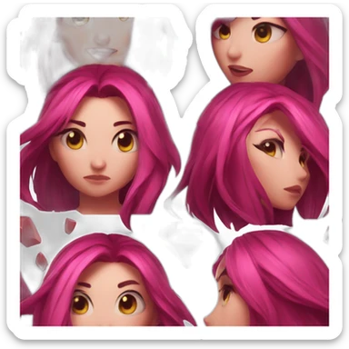 Katarina league of legends sticker