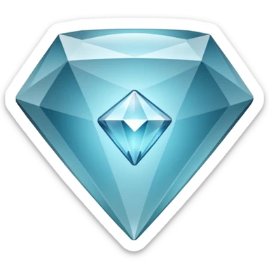 diamond video play button sticker