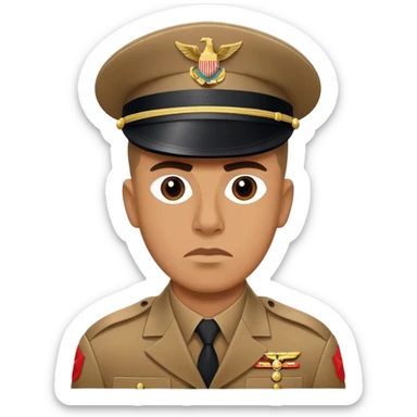 United States Marine Corps Drill Instructor cover sticker