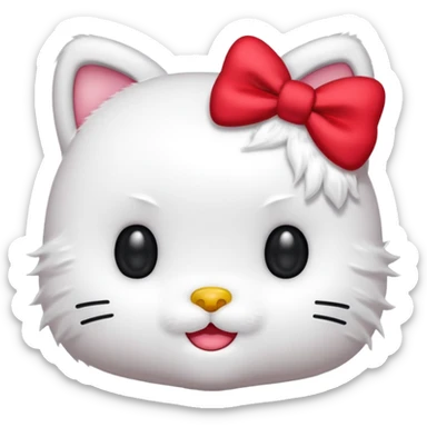 Buenas noches hello kitty sticker