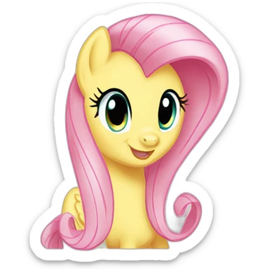 fluttershy sticker