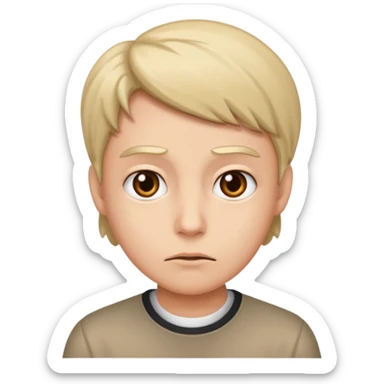 Questionable look sticker