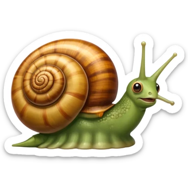 Snail addiction sticker