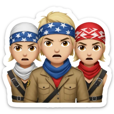 People Anarchy, sticker