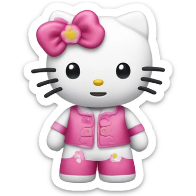 Hello-kitty hello-kitty sticker