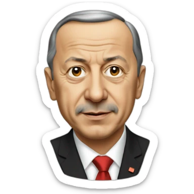 Recep tayip erdogan sticker