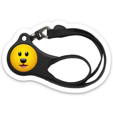 Dog training clicker sticker