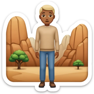 Cliente na área  sticker