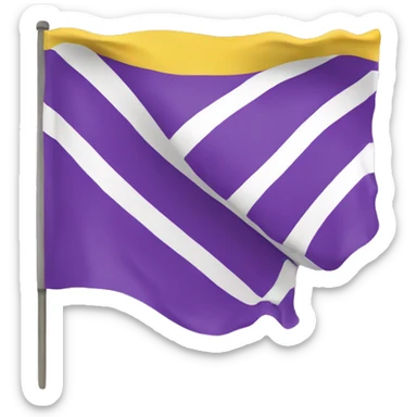 Nonbinary flag sticker