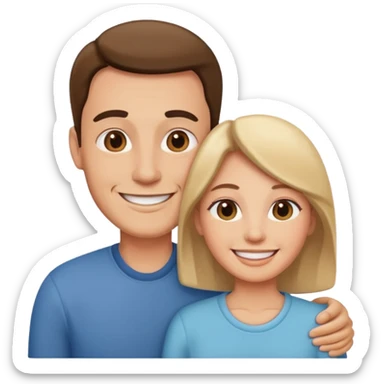 father mother sticker