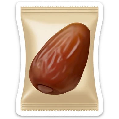 dates packet sticker