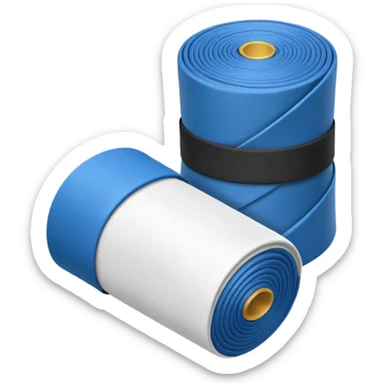 MMA hand wraps object icon, rolled boxing wraps, fabric texture, 3D cartoon, mobile game icon style, centered, clean background, no text, no watermark
 sticker