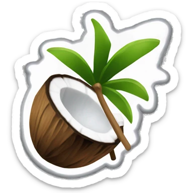 Redbull flavour coconut sticker