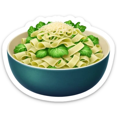 cabbage pasta sticker