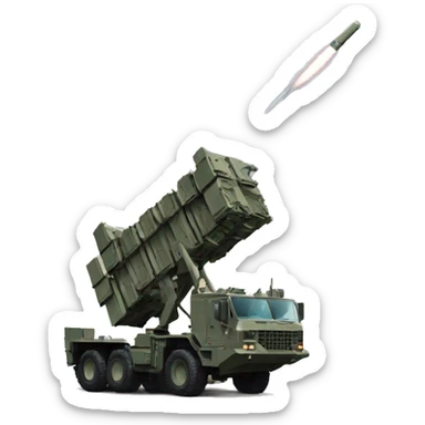 patriot missile launcher sticker