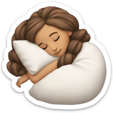 Ariana Grande sleeping sticker