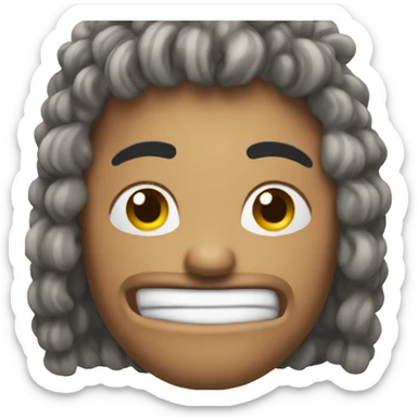 create a wow emoji face GIF sticker