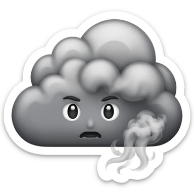 Fight cloud sticker
