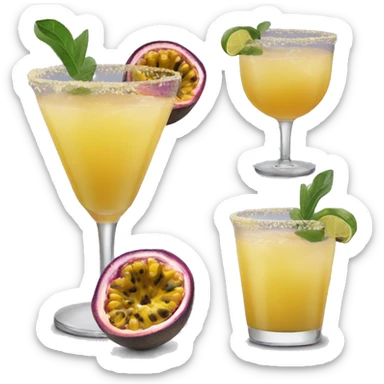 passionfruit Margarita sticker