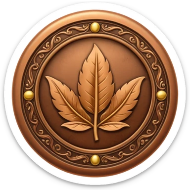 Tobacco Badge  sticker