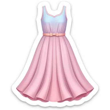 Pastel dress  sticker