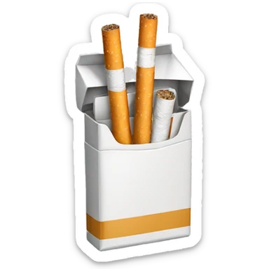 paquet de cigarettes sticker