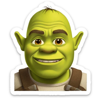 Shrek emoji sticker