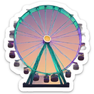 Coachella big wheel sticker