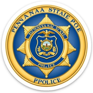 Pennsylvania State Police Logo sticker