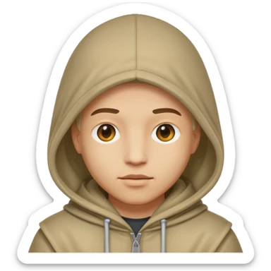 Una persona encapuchada y con lentes de reiser talibán sticker